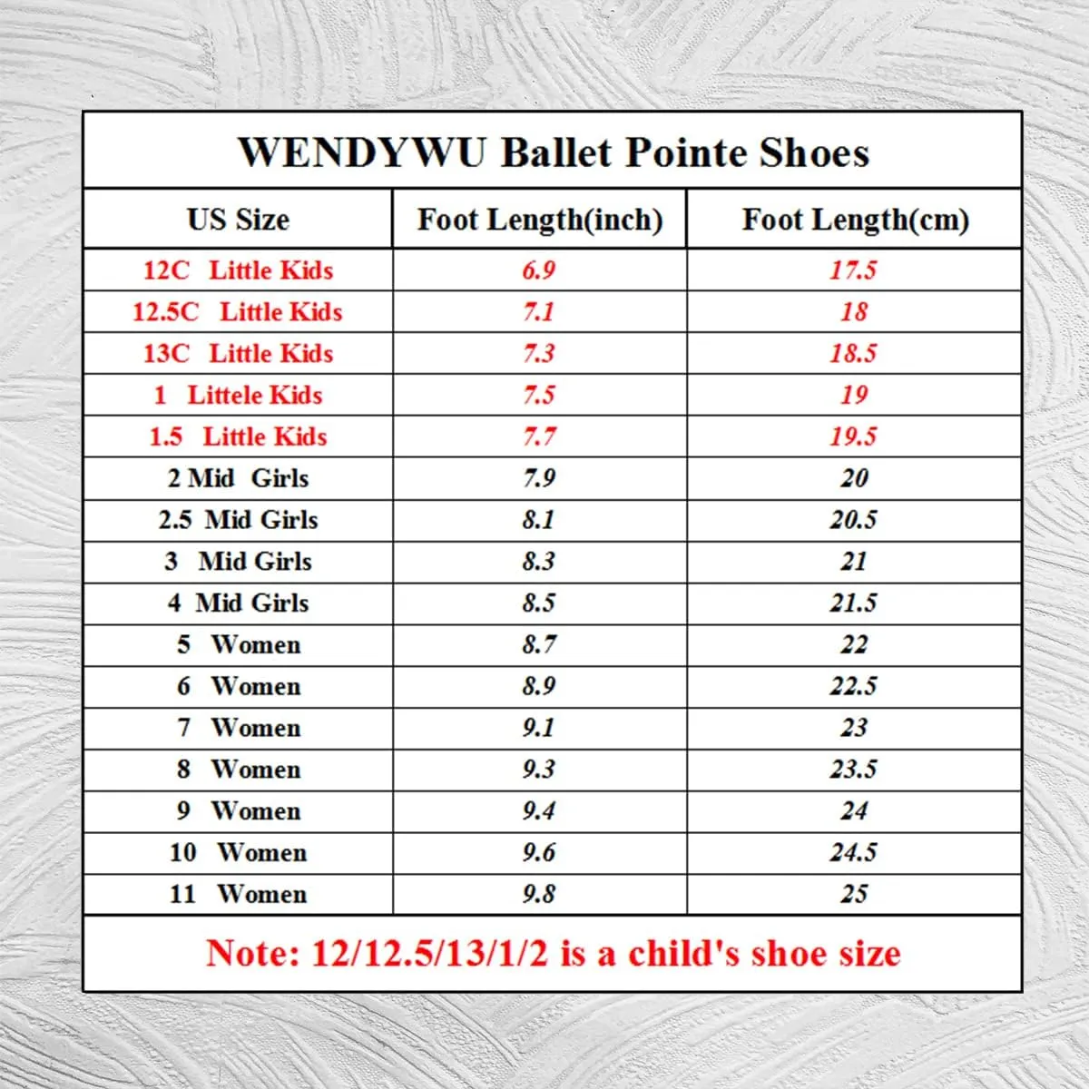 WENDYWU Girls Womens Dance Shoe Pink Ballet Pointe Slippers Ballet Flats Shoes with Ribbons Toe Pads Black Pink Red