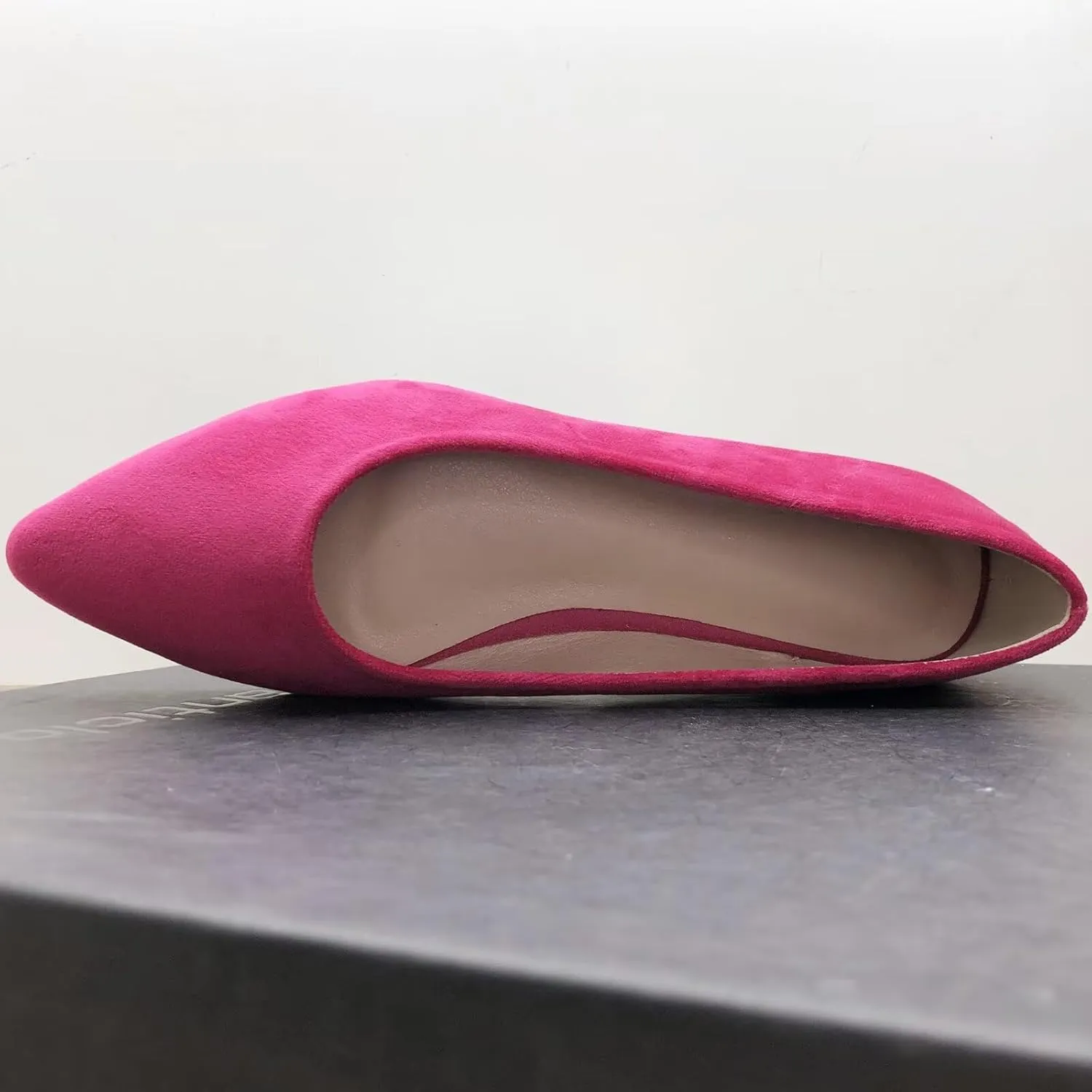 WENJIAZHIZHI Women's Pointed Toe Ballet Flats Elegant Slip-Ons Female Flat Shoes Comfortable Work Shoes Female Loafers