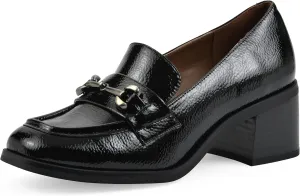 WHITE MOUNTAIN Women's Nacho Block Heel Loafer