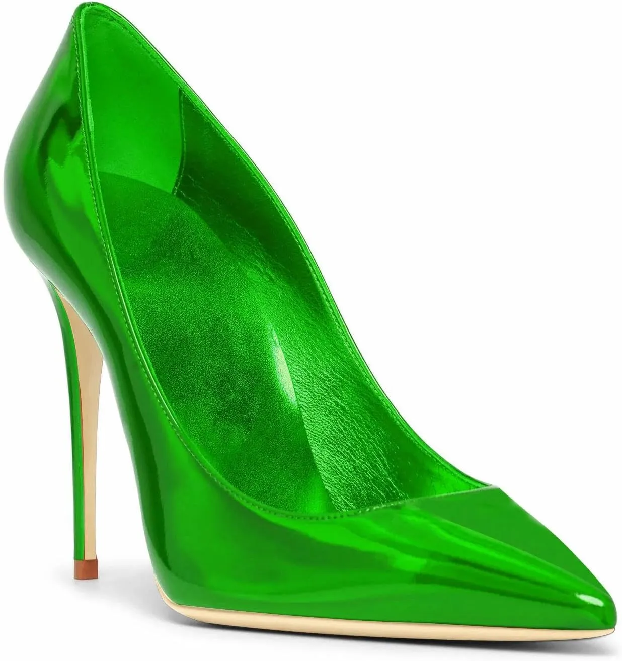 Women Pumps Sexy Pointed High Heel Patent Leather Classic Stilettos Slip On Office Office Lady Casual Dress Party Shoes