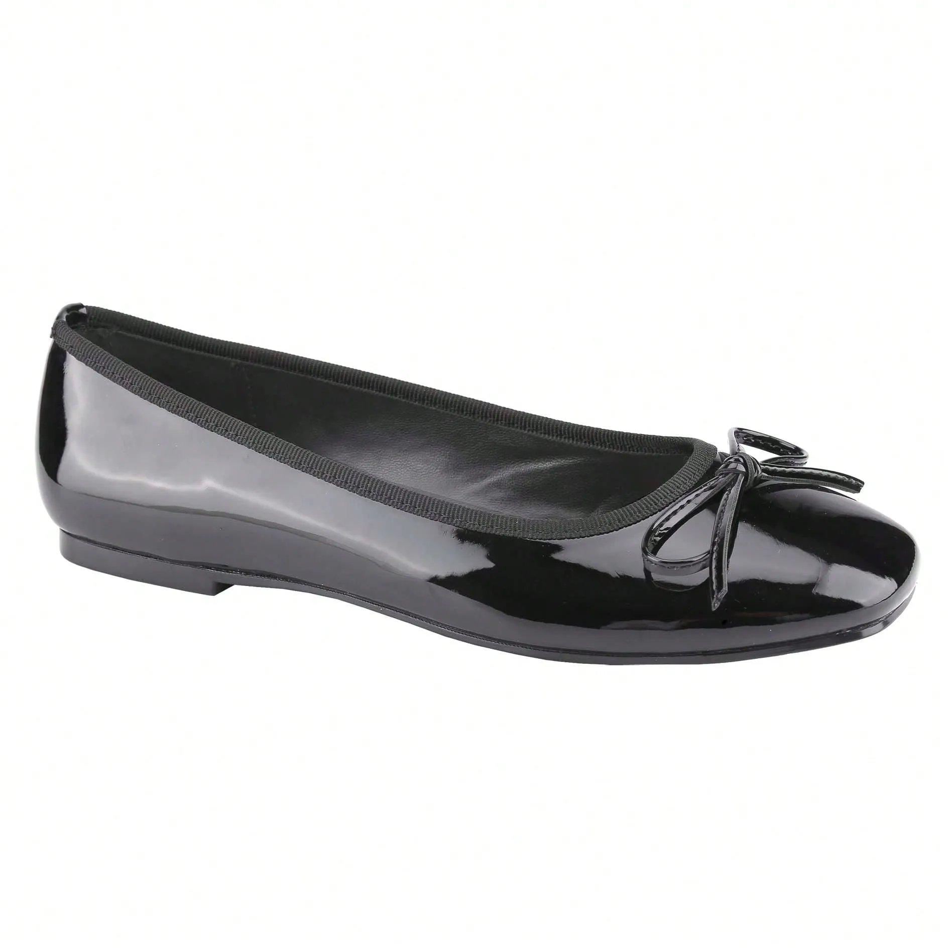 Women’s Ballet Flats – Square Toe Bowknot Slip-On with Coquette Aesthetic