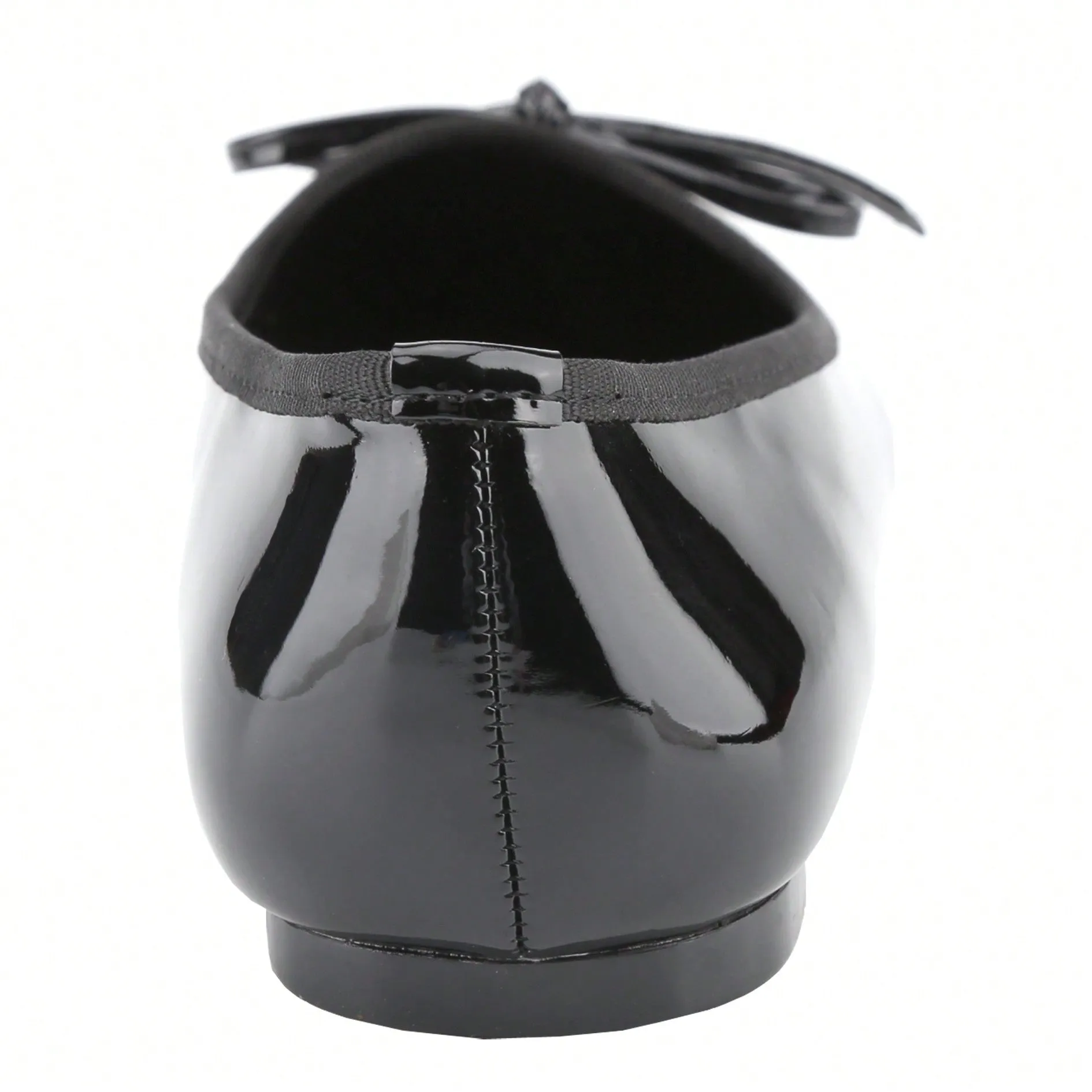 Women’s Ballet Flats – Square Toe Bowknot Slip-On with Coquette Aesthetic