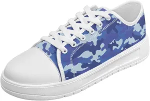 Womens Canvas Sneakers Low-Top Slip Ons Shoes Summer Lace Up Platform Fashion Casual Cute Walking Shoes 5.5-13.5