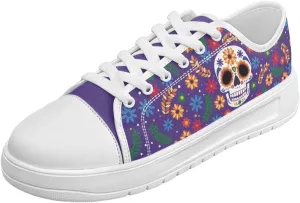 Womens Canvas Sneakers Low-Top Slip Ons Shoes Summer Lace Up Platform Fashion Casual Cute Walking Shoes 5.5-13.5