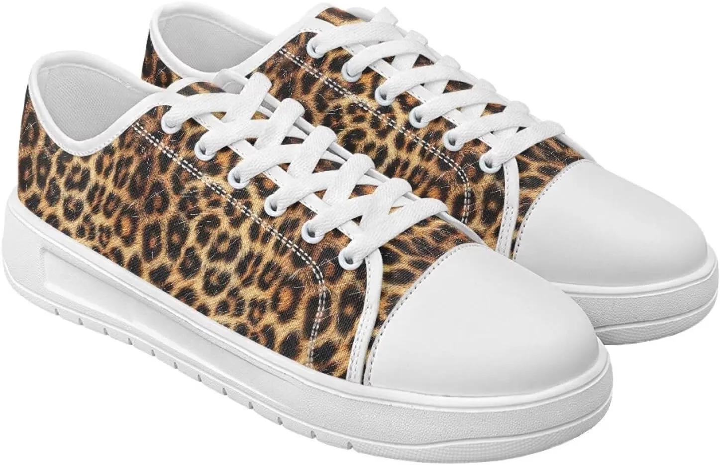 Womens Canvas Sneakers Low-Top Slip Ons Shoes Summer Lace Up Platform Fashion Casual Cute Walking Shoes 5.5-13.5