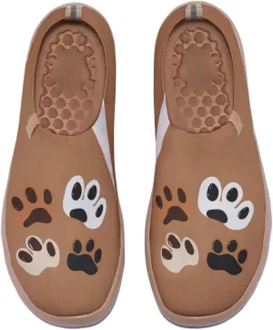 Women's Cartoon Series Slip Ons Canvas Loafers Colorful Lightweight Flats Sneakers Comfortable Walking Holiday Shoes
