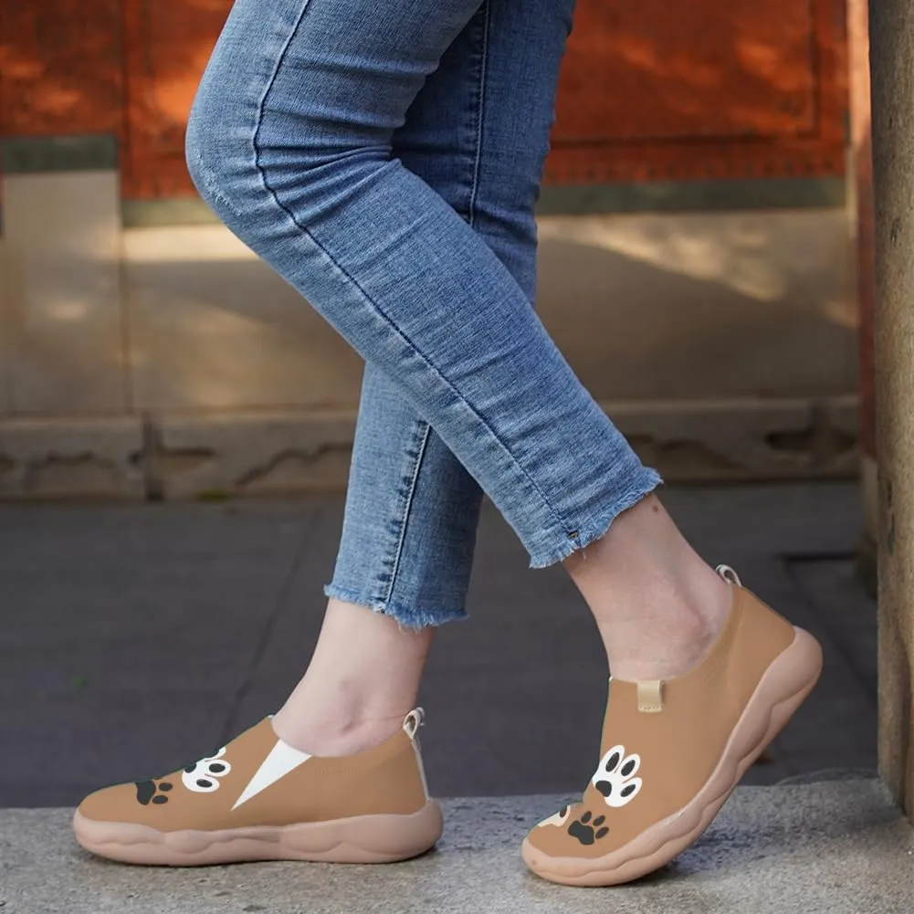 Women's Cartoon Series Slip Ons Canvas Loafers Colorful Lightweight Flats Sneakers Comfortable Walking Holiday Shoes