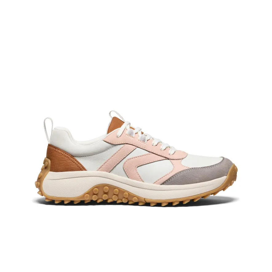 Women's KS86 Leather Sneaker - KEEN Maple/Cameo Rose