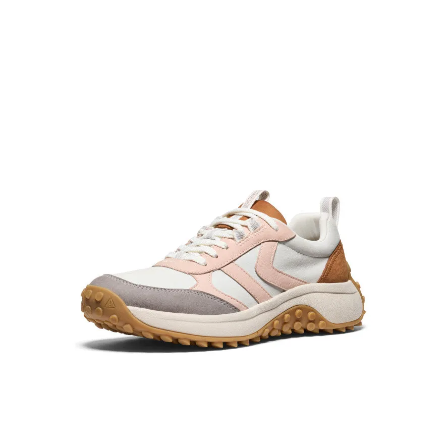 Women's KS86 Leather Sneaker - KEEN Maple/Cameo Rose