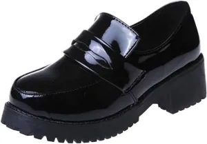Women's Lolita Low Top Japanese Students Maid Uniform Dress Shoes Oxford Shoes