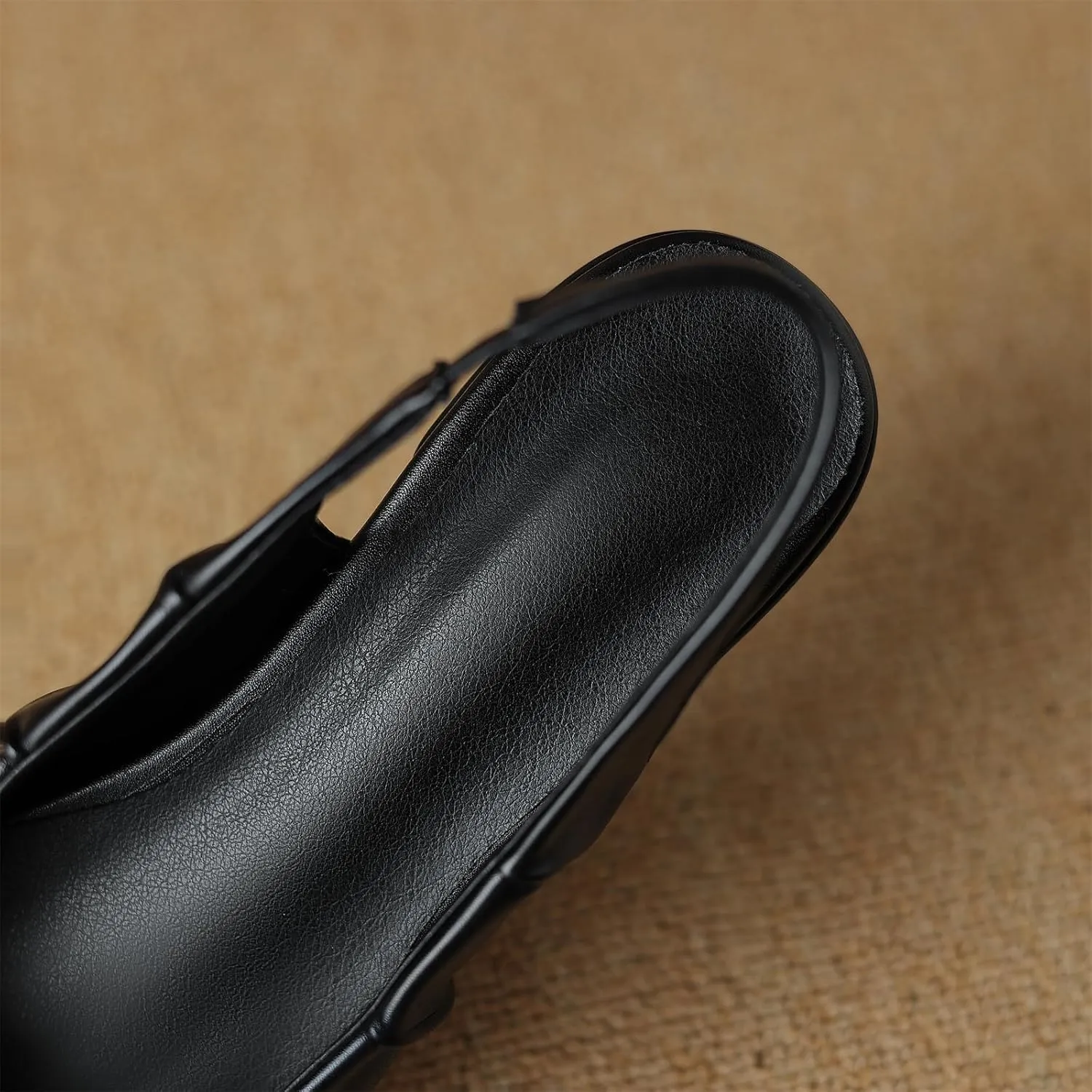 Women's Pleated Closed Pointed Toe Pumps Slip-On Chunky Low Block Heel Elastic Strap Slingback Classic Work Office Church Comfort Dress Shoes Business Party Shopping Dating Sandals