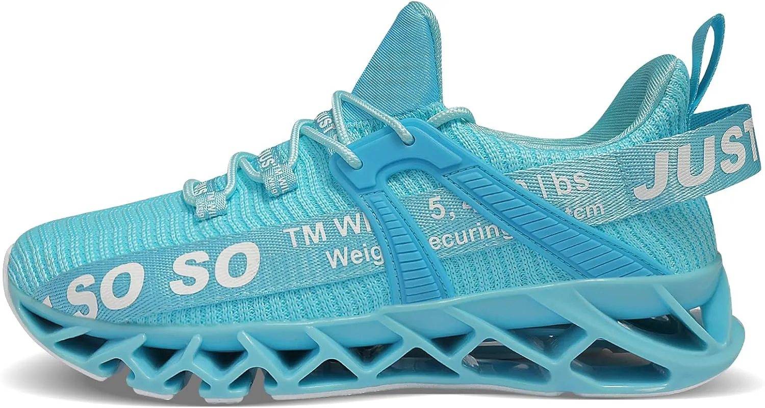 Womens Running Shoes Non Slip Walking Tennis Blade Type Fashion Sneakers