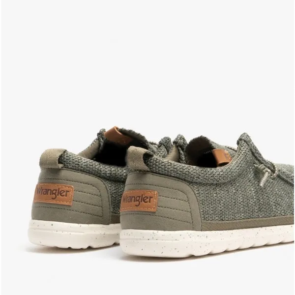 Wrangler KOHALA WALLABEE Mens Casual Shoes Military
