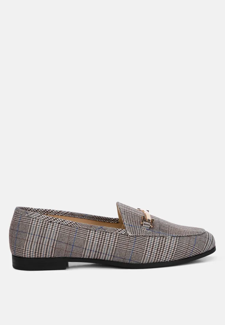 Zaara Solid Faux Suede Loafers By Ruw
