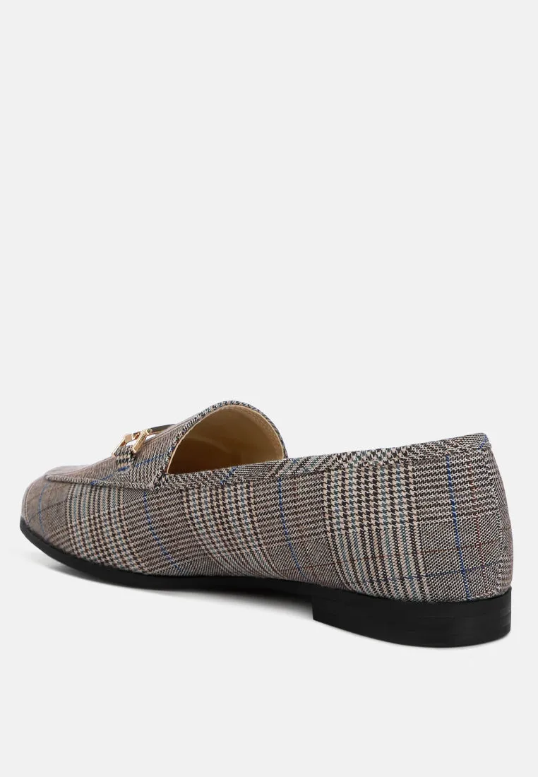 Zaara Solid Faux Suede Loafers By Ruw