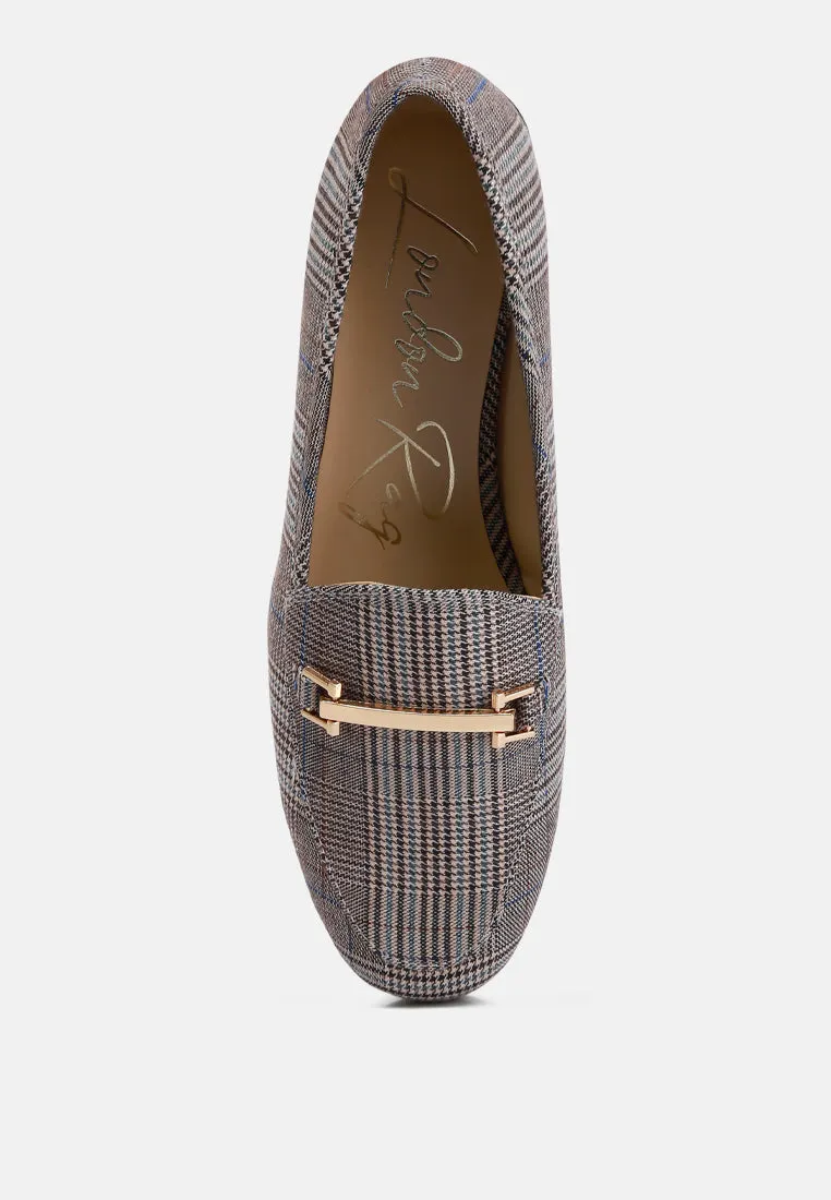 Zaara Solid Faux Suede Loafers By Ruw