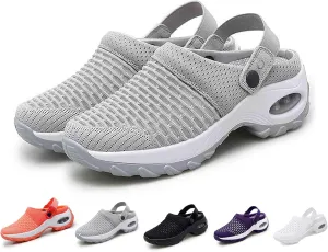 Zureto Women's Orthopedic Clogs, to Reduce Back and Knee Pressure, Women's Orthopedic Clogs with Air Cushion Support