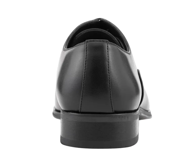 Zyon Black Cap Toe Oxford